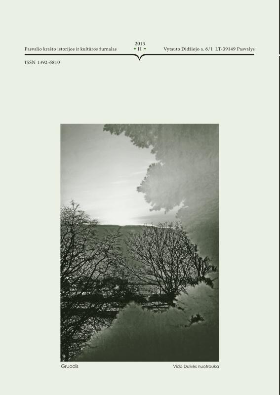 Šiaurietiški atsivėrimai : Pasvalio krašto istorijos ir kultūros žurnalas 2013, nr. 2 (35)