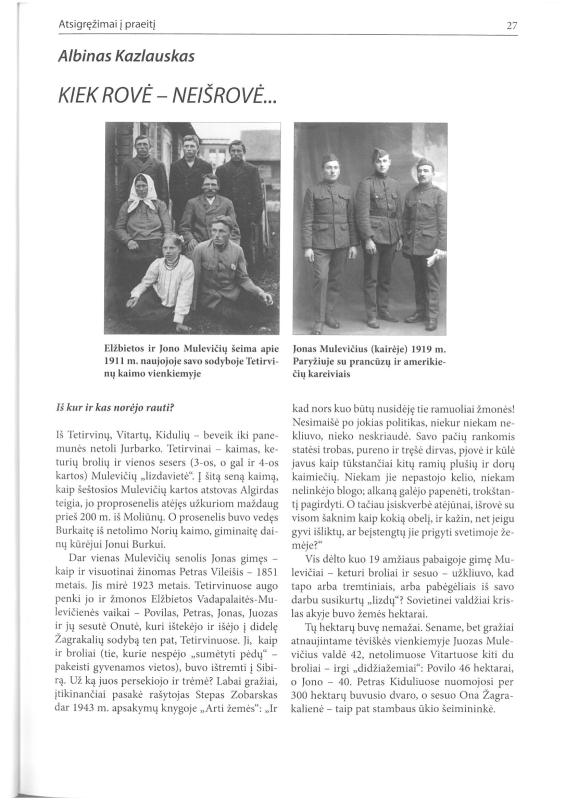Šiaurietiški atsivėrimai : Pasvalio krašto istorijos ir kultūros žurnalas 2011, nr. 2 (31)