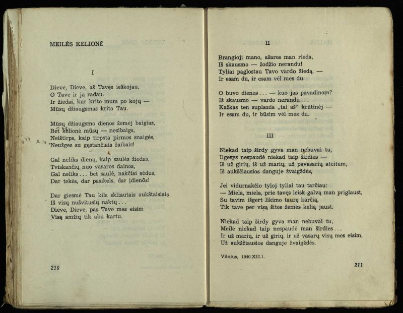 Per pasaulį keliauja žmogus : rinktinė poezija