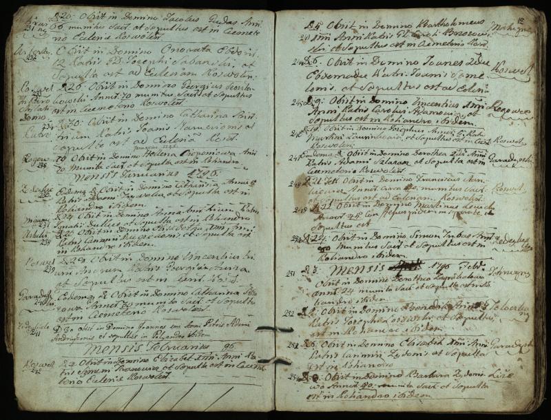 Pasvalio Romos katalikų parapijos bažnyčios 1794–1819 metų mirties metrikų knyga