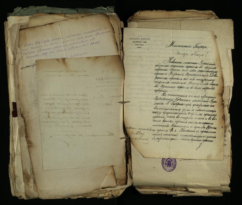 Pušaloto Romos katalikų parapijos bažnyčios 1884–1900 metų gaunamų raštų knyga