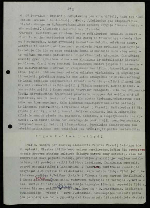 Žurnalisto, literato, vertėjo Kazimiero Pūro literatūros studija „Pasvalio krašto literatūrinės atovartos (1863–2000)“