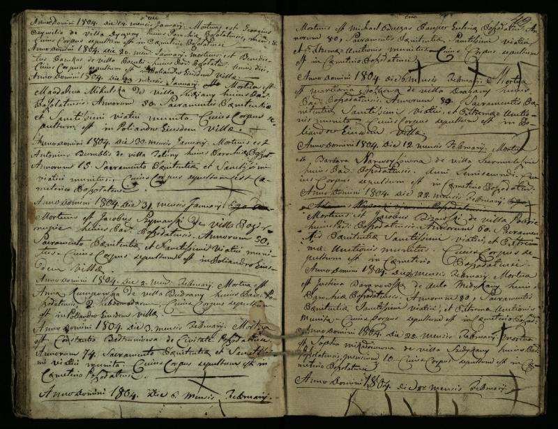 Pušaloto Romos katalikų parapijos bažnyčios 1785–1810 metų mirties metrikų knyga