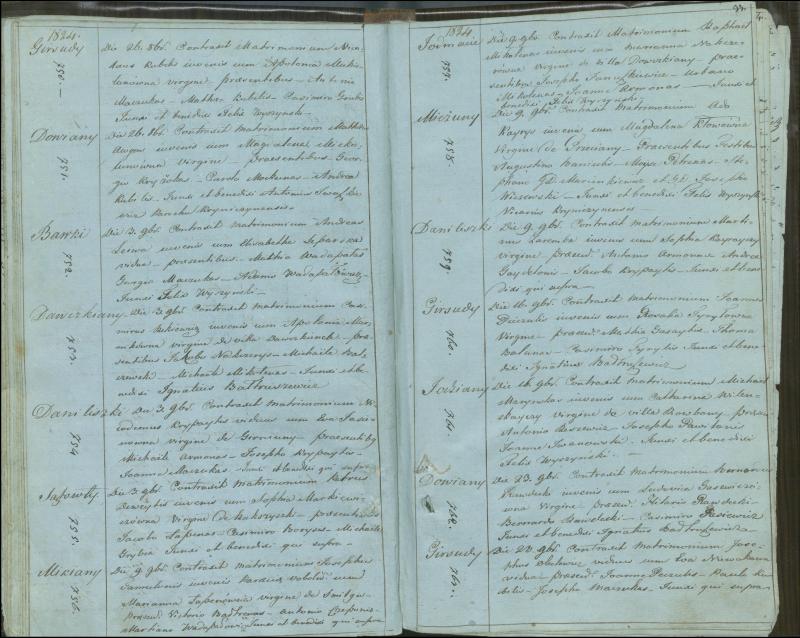 Krinčino Romos katalikų parapijos bažnyčios 1803–1826 metų jungtuvių metrikų knyga