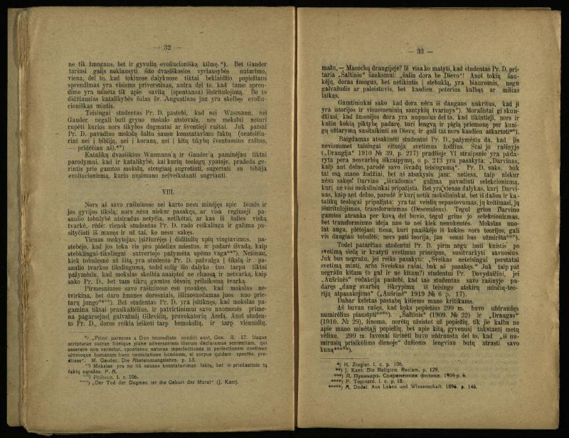 Šis tas iš mokslo istorijos / P. Avižonis. – Voronežas, 1918. – 37 p.