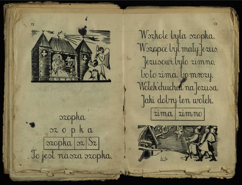 U NAS : Elementarz dla wsi metoda wyrazowa