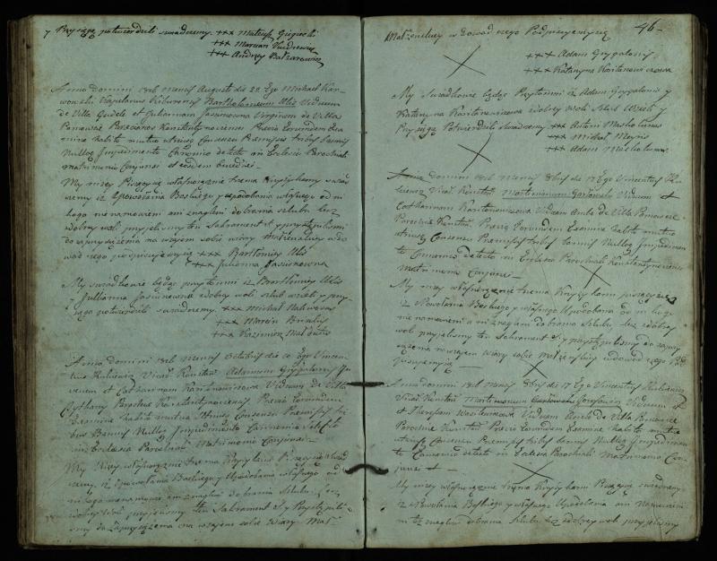 Vaškų (Konstantinavo) Romos katalikų parapijos bažnyčios 1809–1827 metų jungtuvių metrikų knyga