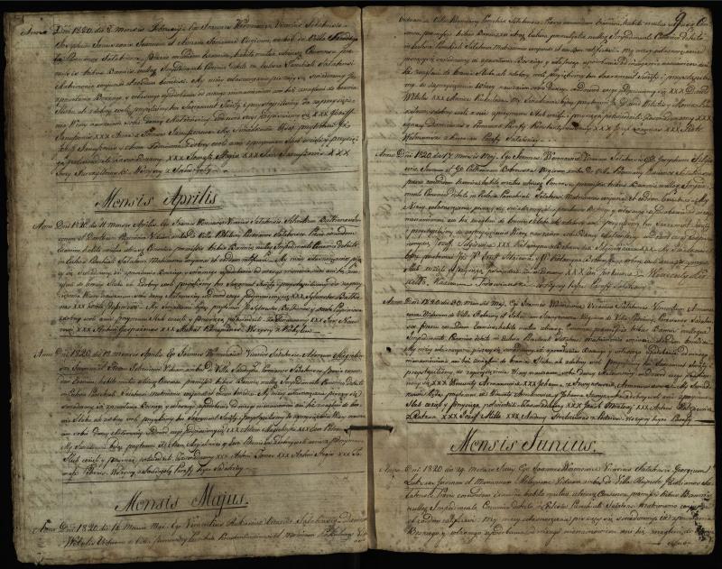 Saločių Romos katalikų parapijos bažnyčios 1819–1827 metų priešjungtuvinės apklausos knyga