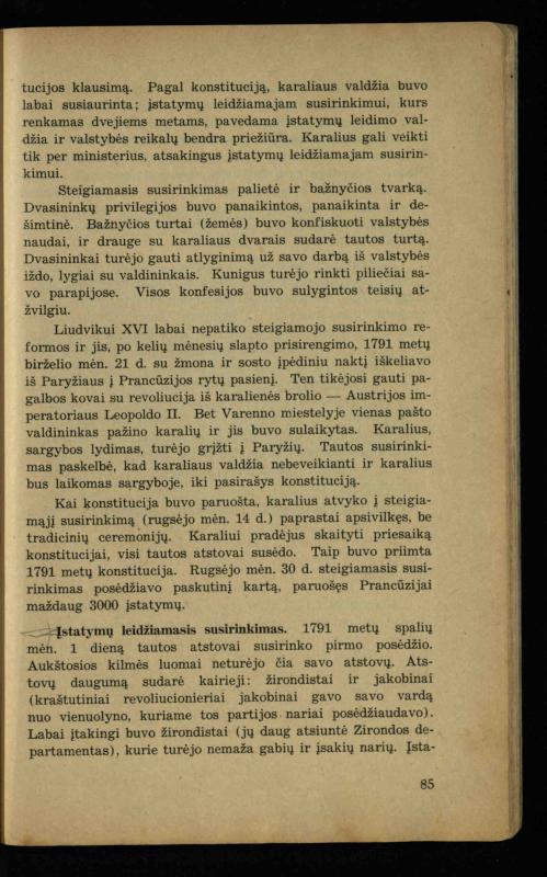 Naujųjų amžių istorija: vadovėlis vidurinėms mokykloms / K. Kliuksinas. – Kaunas: Sakalas, 1936. – 160 p.