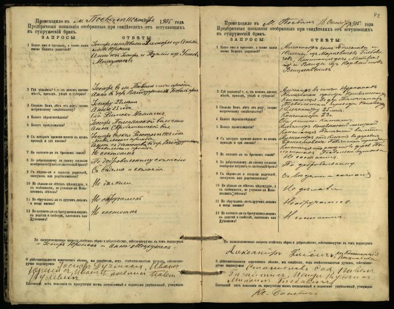 Pasvalio Romos katalikų parapijos bažnyčios 1903–1917 metų priešjungtuvinės apklausos knyga
