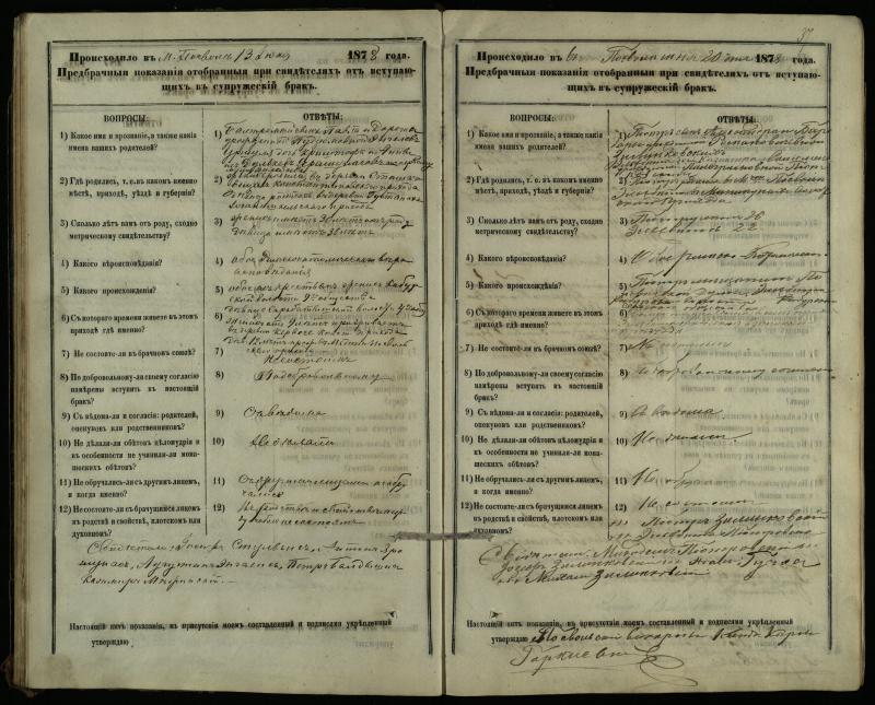 Pasvalio Romos katalikų parapijos bažnyčios 1876–1885 metų priešjungtuvinės apklausos knyga