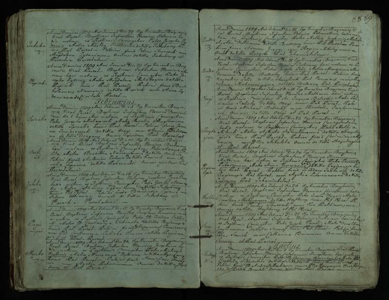 Pušaloto Romos katalikų parapijos bažnyčios 1802–1814 metų krikšto metrikų knyga