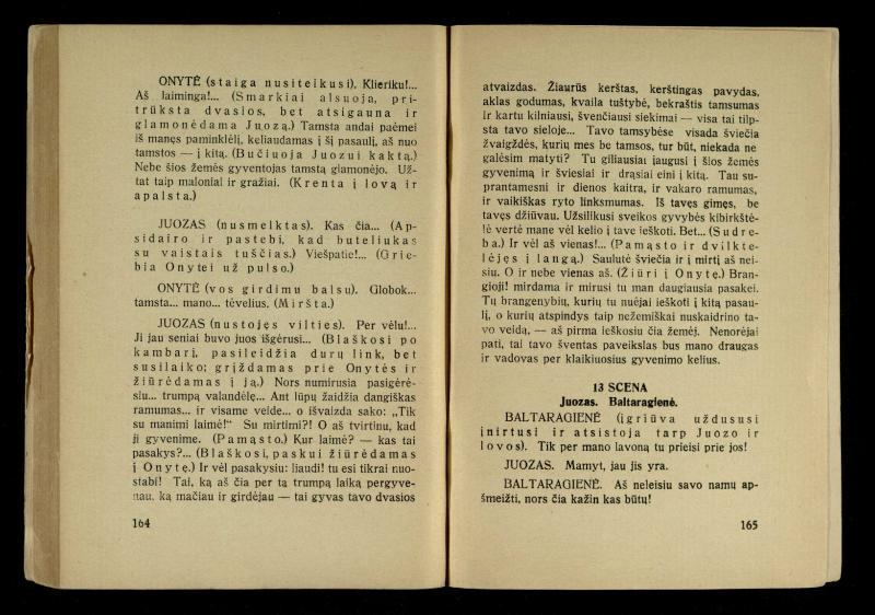 Kur laimė? : 5 veiksmų drama / J. Dobilas. – Kaunas: autoriaus leidinys, 1930. – 165, [1] p.