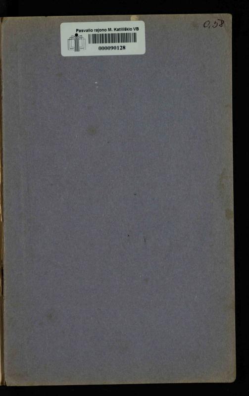 Naujųjų amžių istorija: vadovėlis vidurinėms mokykloms / K. Kliuksinas. – Kaunas: Sakalas, 1936. – 160 p.