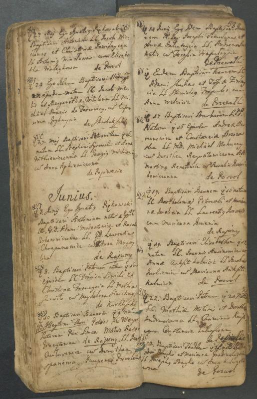 Pasvalio Romos katalikų parapijos bažnyčios 1749–1772 metų krikšto metrikų knyga