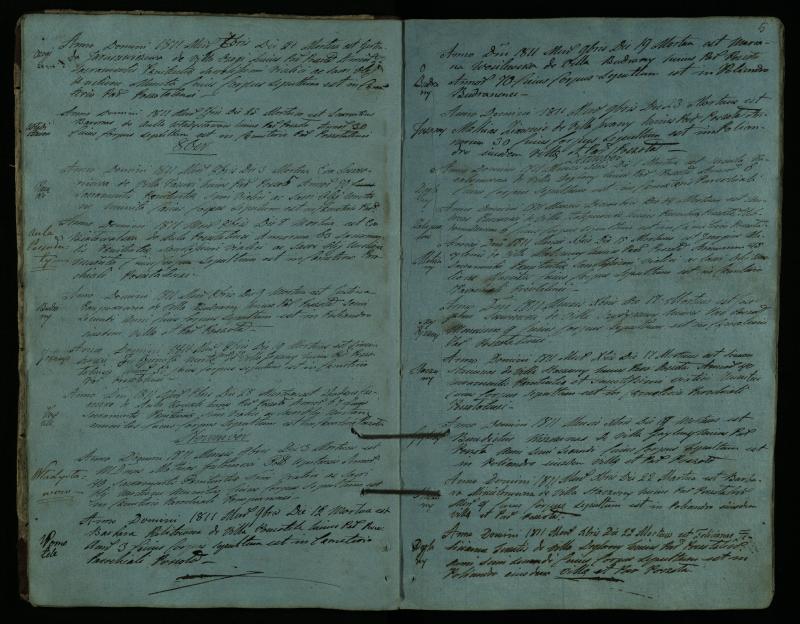 Pušaloto Romos katalikų parapijos bažnyčios 1810–1827 metų mirties metrikų knyga