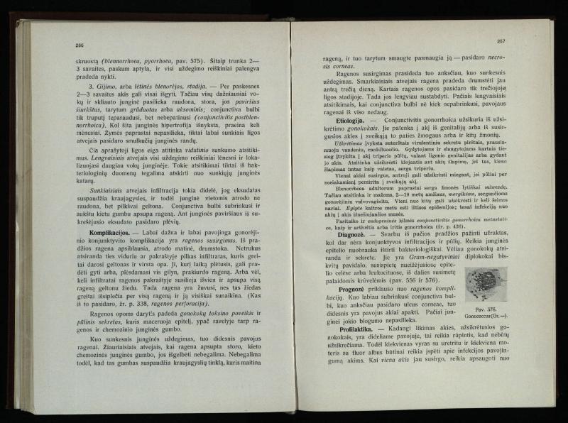 Akių ligų vadovas / Petras Avižonis. – Kaunas: Medicinos fakultetao leidinys, 1940. – VIII, 841, [2] p., 18 iliustr. lap.