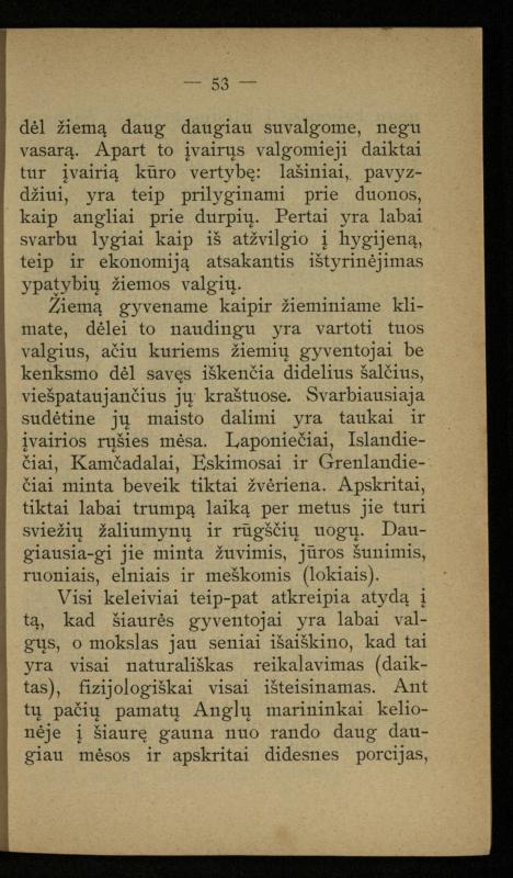 Kaip užsilaikyti pavasarį, vasarą, rudenį ir žiemą / [Otto Gotthilf Traenhart]; pagal d-rą med. L. Volbergą sutaisė d-ras A. Vileišis. – [Vilnius]: [„Vilniaus žinių“ red.], 1906 (Vilnius: „Vilniaus žinių“ sp.). – 91, [1] p.