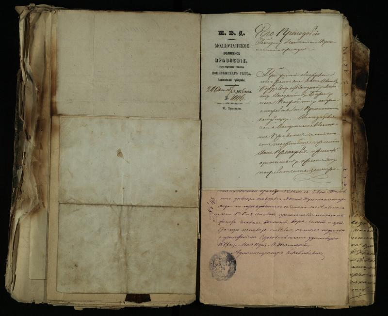 Pušaloto Romos katalikų parapijos bažnyčios 1843–1879 metų gaunamų raštų knyga