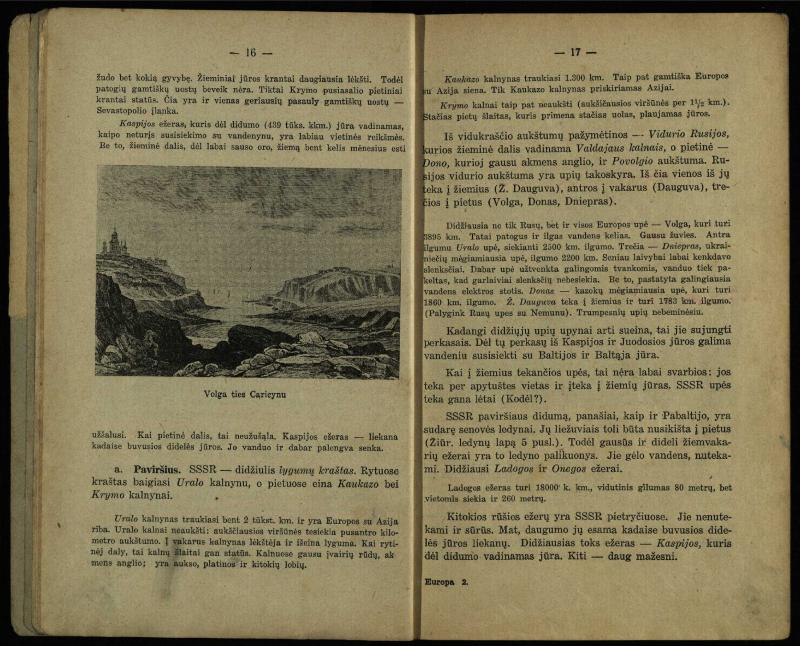 Europa : geografijos vadovėlis progimnazijai ir gimnazijai