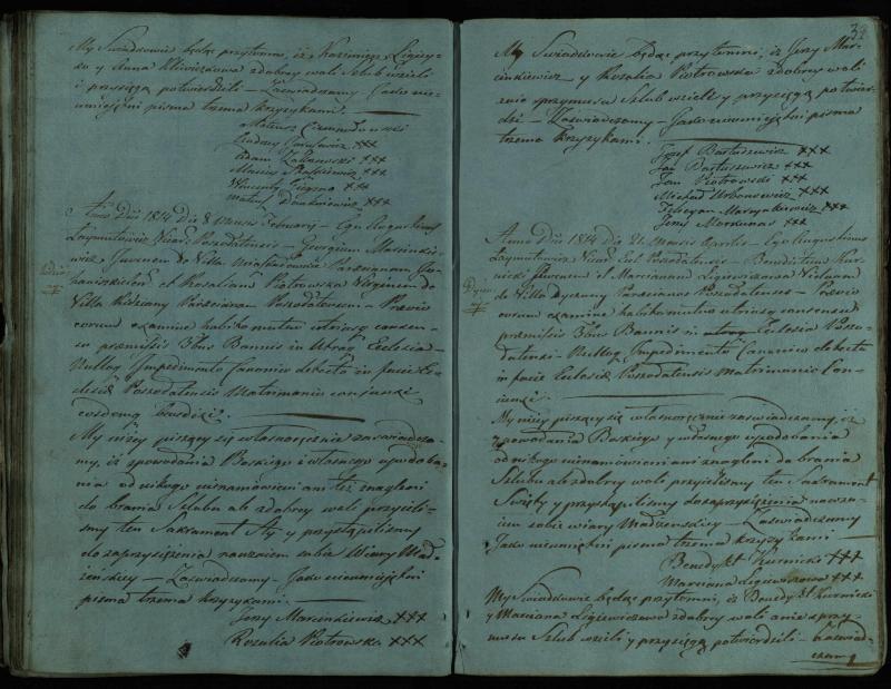 Pušaloto Romos katalikų parapijos bažnyčios 1810–1819 metų jungtuvių metrikų knyga