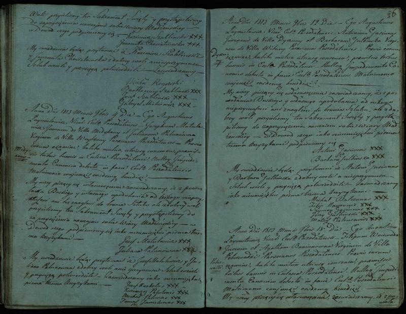 Pušaloto Romos katalikų parapijos bažnyčios 1810–1819 metų jungtuvių metrikų knyga