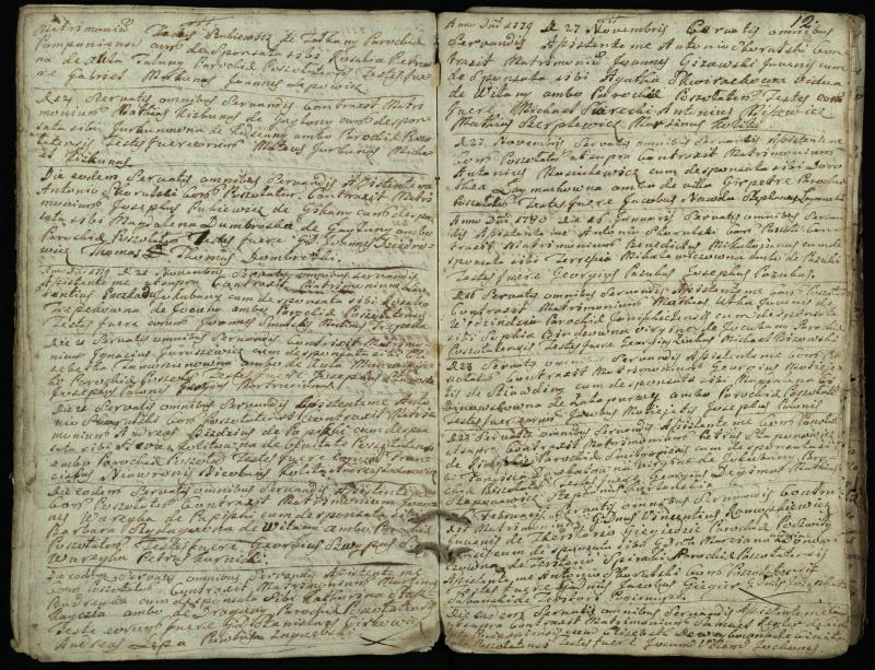 Pušaloto Romos katalikų parapijos bažnyčios 1772–1784 metų jungtuvių metrikų knyga