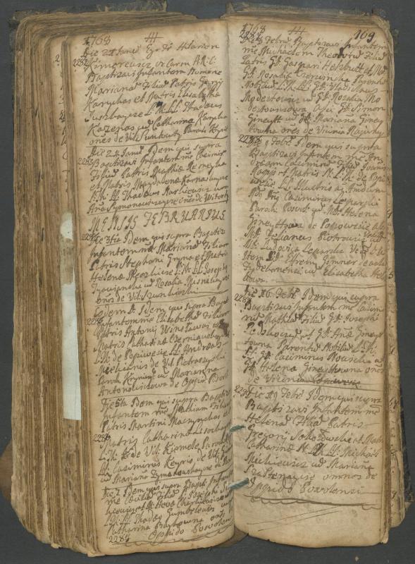 Pasvalio Romos katalikų parapijos bažnyčios 1749–1772 metų krikšto metrikų knyga