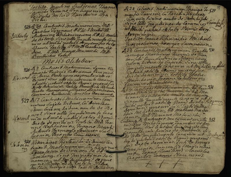 Pasvalio Romos katalikų parapijos bažnyčios 1776–1793 metų jungtuvių metrikų knyga
