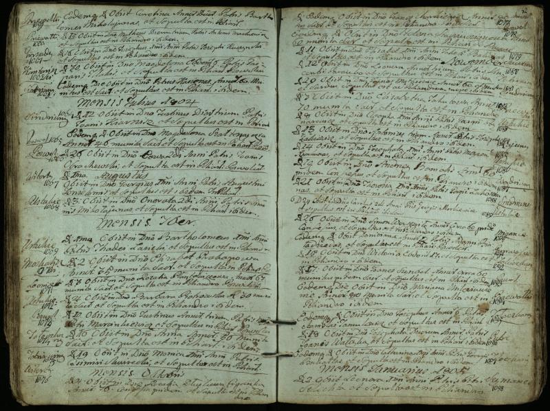 Pasvalio Romos katalikų parapijos bažnyčios 1794–1819 metų mirties metrikų knyga