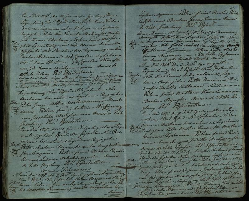 Pušaloto Romos katalikų parapijos bažnyčios 1814–1822 metų krikšto metrikų knyga