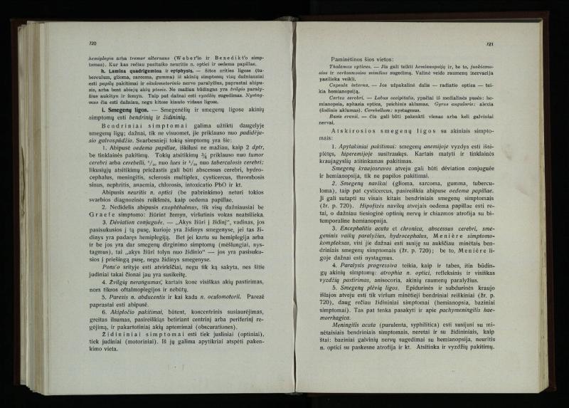 Akių ligų vadovas / Petras Avižonis. – Kaunas: Medicinos fakultetao leidinys, 1940. – VIII, 841, [2] p., 18 iliustr. lap.