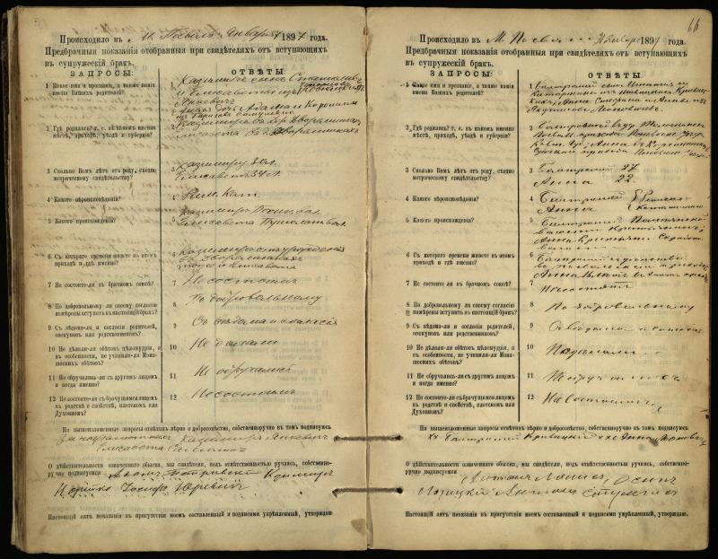 Pasvalio Romos katalikų parapijos bažnyčios 1894–1903 metų priešjungtuvinės apklausos knyga