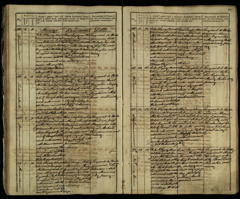 Krinčino Romos katalikų parapijos bažnyčios 1838–1848 metų krikšto metrikų knyga