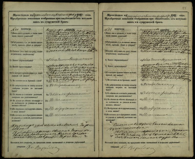 Pušaloto Romos katalikų parapijos bažnyčios 1878–1883 metų priešjungtuvinės apklausos knyga
