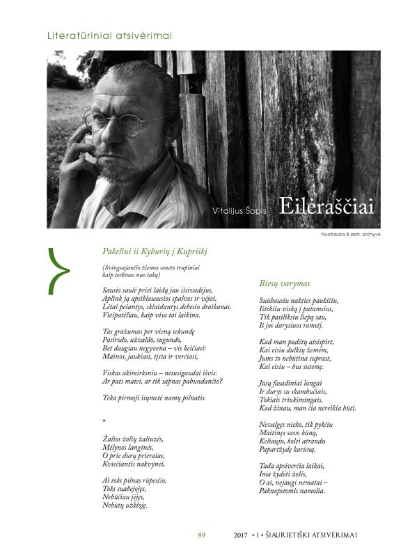 Šiaurietiški atsivėrimai : Pasvalio krašto istorijos ir kultūros žurnalas 2017, nr. 1 (42)