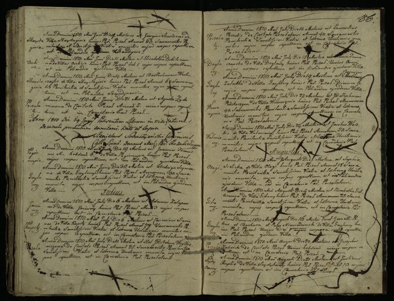 Pušaloto Romos katalikų parapijos bažnyčios 1785–1810 metų mirties metrikų knyga