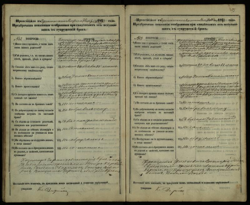 Pušaloto Romos katalikų parapijos bažnyčios 1878–1883 metų priešjungtuvinės apklausos knyga