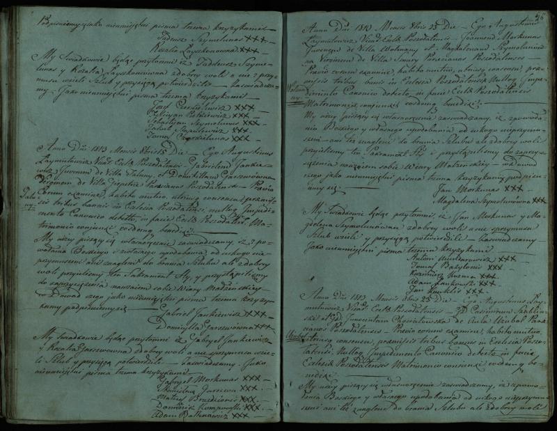 Pušaloto Romos katalikų parapijos bažnyčios 1810–1819 metų jungtuvių metrikų knyga