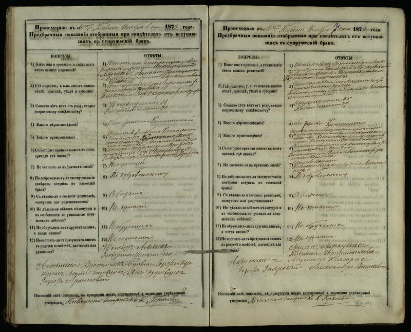 Pasvalio Romos katalikų parapijos bažnyčios 1876–1885 metų priešjungtuvinės apklausos knyga