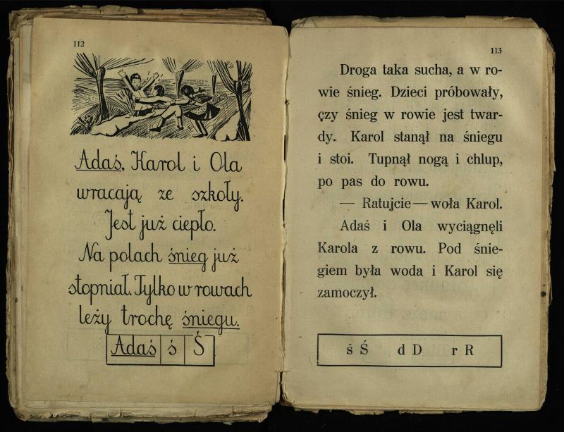 U NAS : Elementarz dla wsi metoda wyrazowa