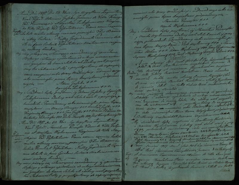 Pušaloto Romos katalikų parapijos bažnyčios 1810–1819 metų jungtuvių metrikų knyga