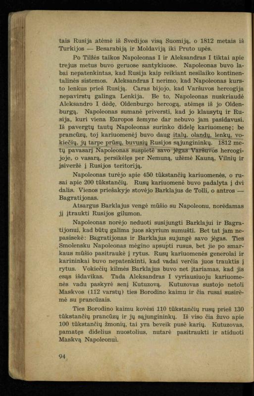 Naujųjų amžių istorija: vadovėlis vidurinėms mokykloms / K. Kliuksinas. – Kaunas: Sakalas, 1936. – 160 p.