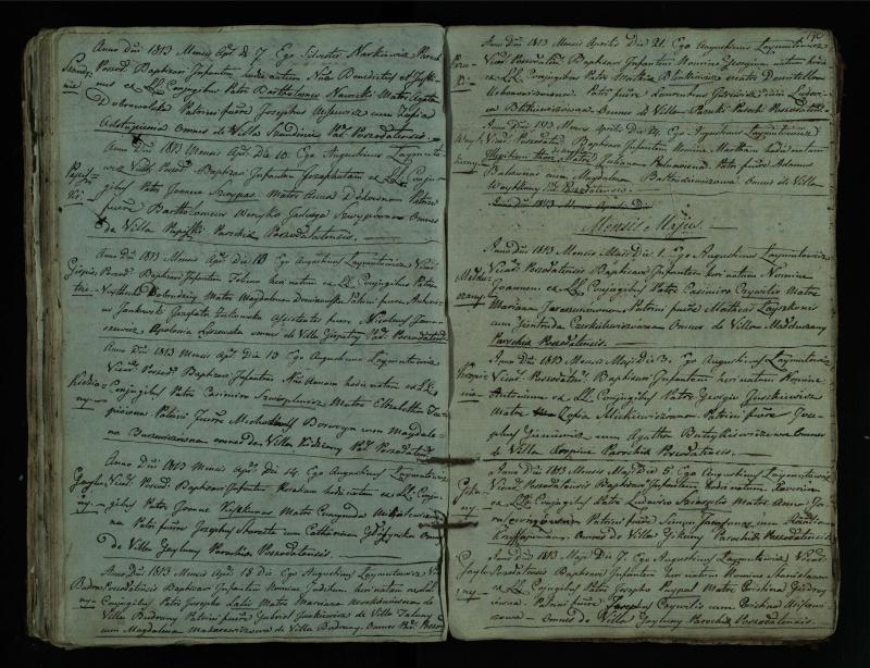 Pušaloto Romos katalikų parapijos bažnyčios 1802–1814 metų krikšto metrikų knyga