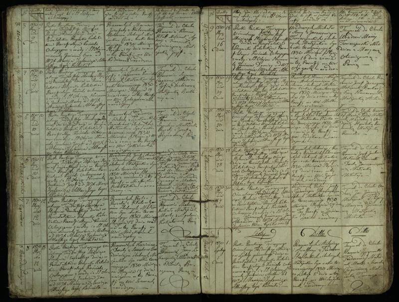 Pušaloto Romos katalikų parapijos bažnyčios 1828–1834 metų krikšto metrikų knyga