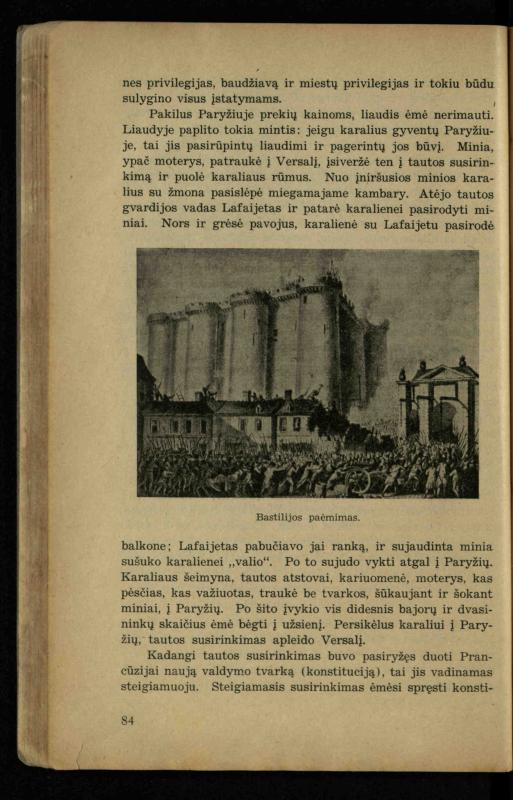Naujųjų amžių istorija: vadovėlis vidurinėms mokykloms / K. Kliuksinas. – Kaunas: Sakalas, 1936. – 160 p.