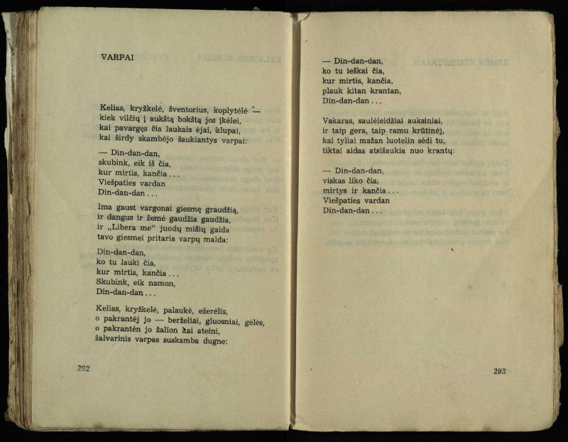 Per pasaulį keliauja žmogus : rinktinė poezija