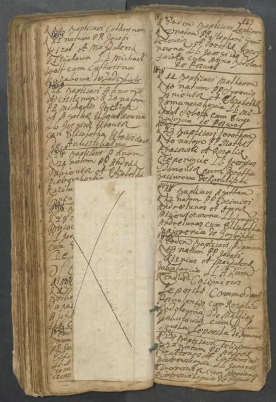 Pasvalio Romos katalikų parapijos bažnyčios 1749–1772 metų krikšto metrikų knyga