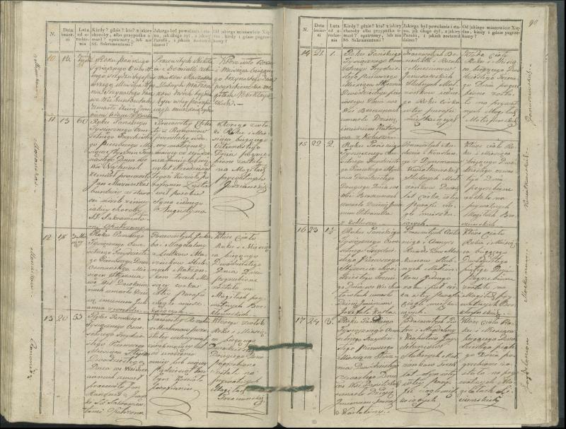 Krinčino Romos katalikų parapijos bažnyčios 1827–1831 metų mirties metrikų knyga