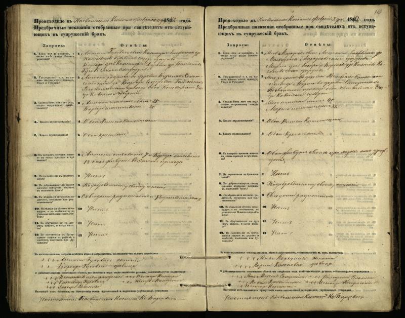 Pasvalio Romos katalikų parapijos bažnyčios 1866–1876 metų priešjungtuvinės apklausos knyga